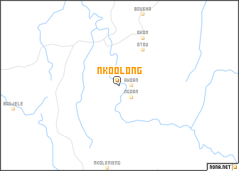 map of Nkoolong