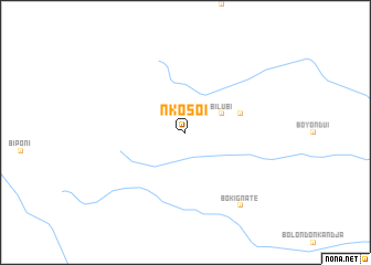 map of Nkoso I