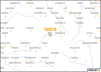 map of Nkota