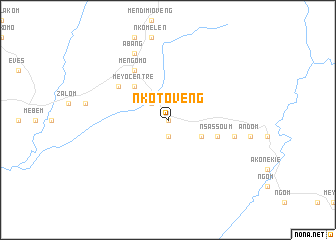 map of Nkotoveng