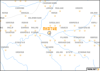 map of Nkotwe