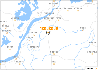 map of Nkoukoué