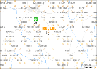 map of Nkoulou