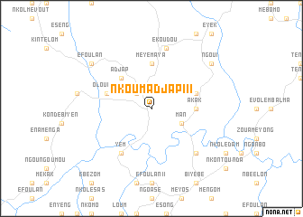 map of Nkoumadjap III