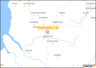 map of Nkoumazza