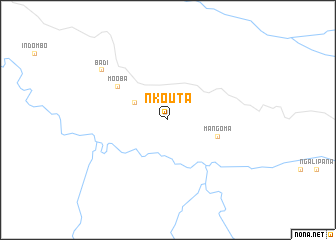 map of Nkouta