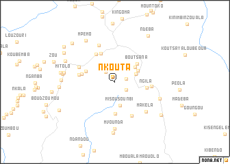 map of Nkouta