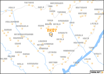 map of Nkoy