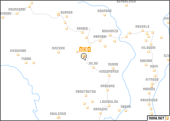 map of Nko