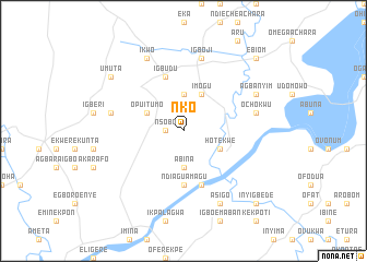 map of Nko