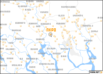 map of Nkpo