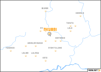 map of Nkuba I