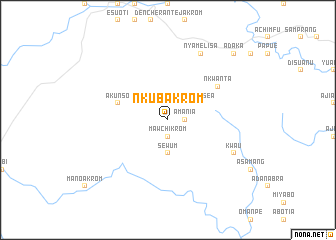 map of Nkubakrom