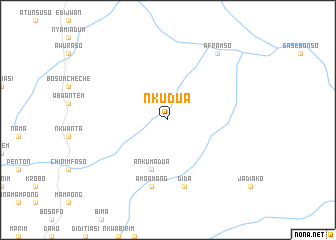 map of Nkudua