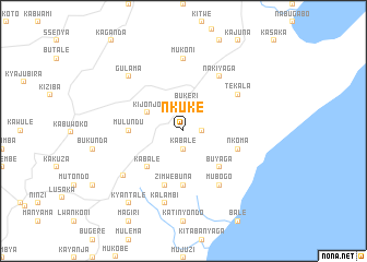 map of Nkuke