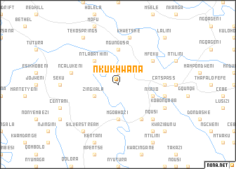 map of Nkukhwana