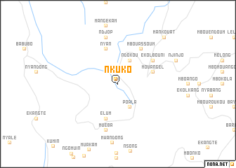 map of Nkuko