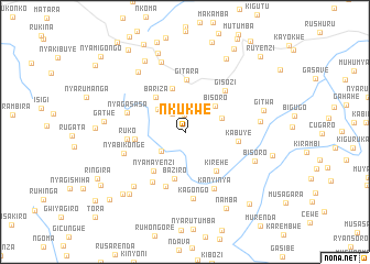 map of Nkukwe