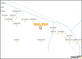 map of Nkulashi
