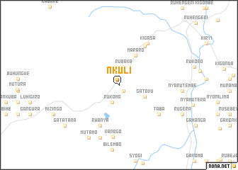 map of Nkuli