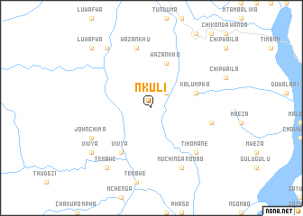 map of Nkuli
