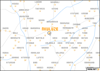 map of Nkuluze