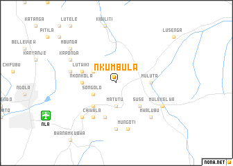 map of Nkumbula
