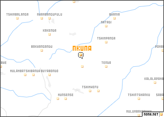 map of Nkuna