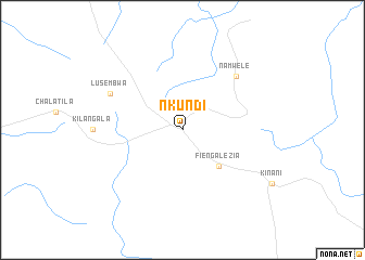 map of Nkundi