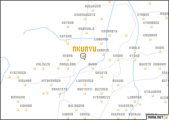 map of Nkunyu