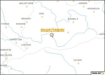 map of Nkunzimbini