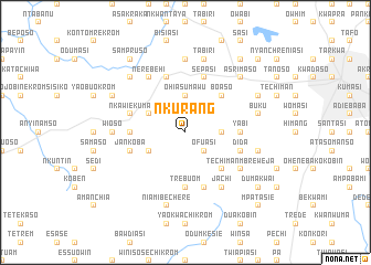 map of Nkurang