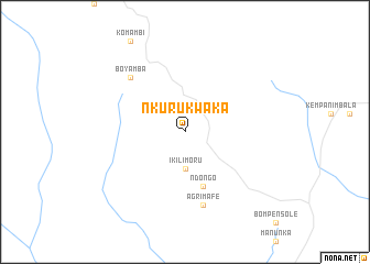 map of Nkurukwaka