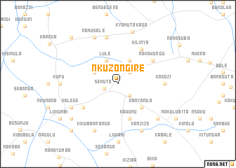 map of Nkuzongire