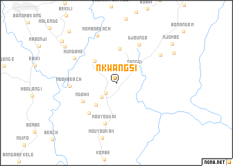 map of Nkwangsi