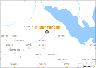 map of Nkwantanang