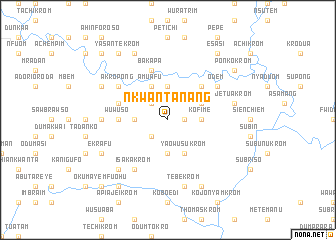 map of Nkwantanang