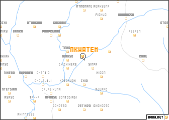 map of Nkwatem