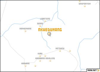 map of Nkwedumang
