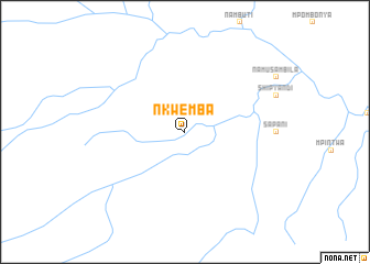 map of Nkwemba