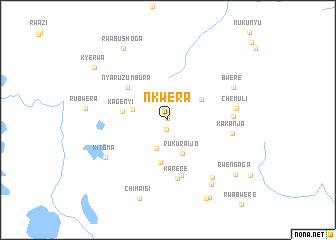 map of Nkwera