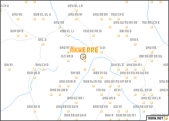 map of Nkwerre