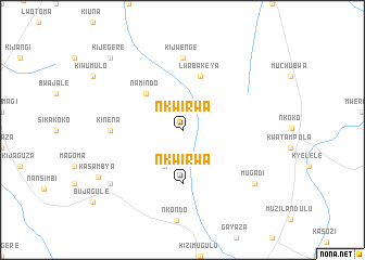 map of Nkwirwa