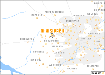 map of Nkwisi Park