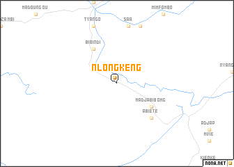 map of Nlongkeng