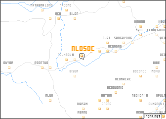 map of Nlosoc