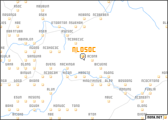 map of Nlosoc