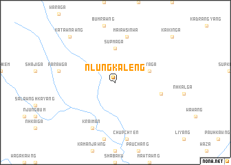 map of Nlungkaleng