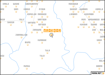 map of Nmakoam