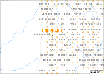 map of Nmapacha